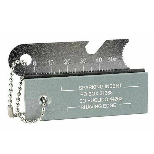 Magnesium Block & Flint Military Fire Starter Striker Army Survival Camping