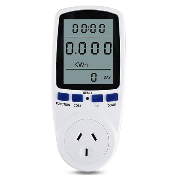 AU Plug Power Meter Consumption Energy Monitor Watt Electricity Usage Tester