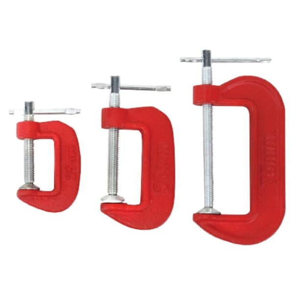 Ozoffer 3PCS Handy Hardware? G - Clamp Set Industrial Strength Swivel Pad Design Set