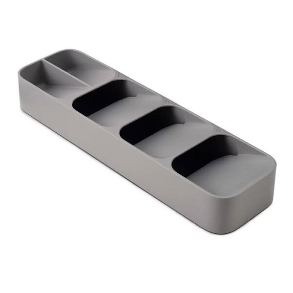 Joseph Joseph DrawerStore Compact Cutlery Organiser Kitchen Utensils Storage GRY