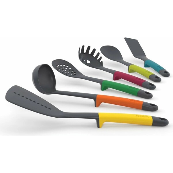 6pc Joseph Joseph Elevate Kitchen Tool/Utensil Set w/ Integrated Tool Rests