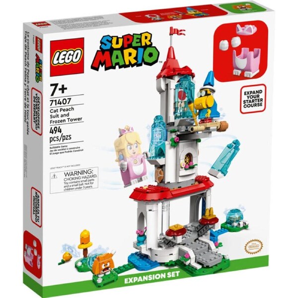LEGO 71407 - Super Mario Cat Peach Suit and Frozen Tower