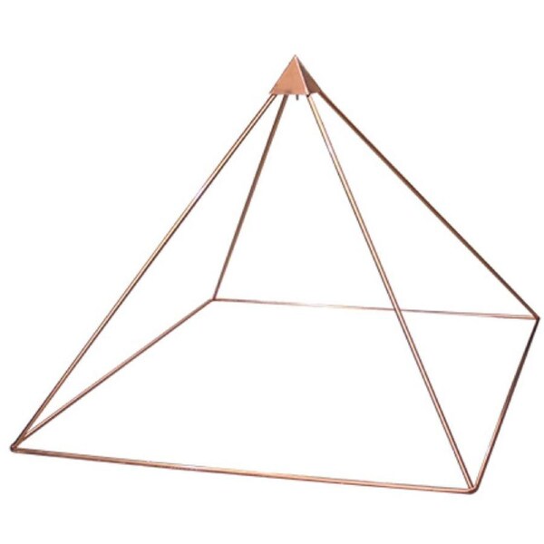 MEDITATION CAPSTONE COPPER PYRAMID - 150cm