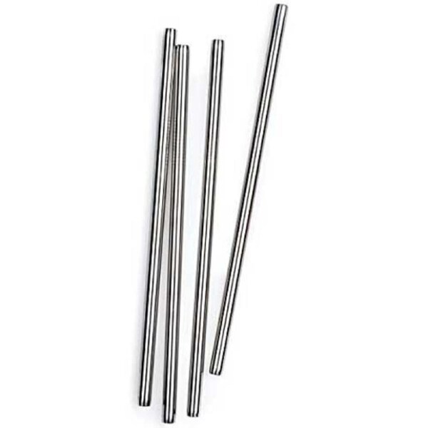 RSVP Endurance Stainless Steel Frozen Drink Drinking Straws 4 Pack