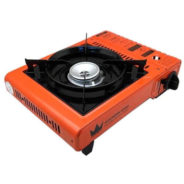 Auscrown Portable Gas Stove Butane Cooker for Camping AGA GAS Approved