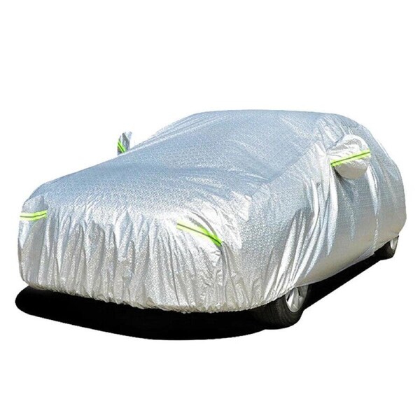 Ozoffer 3Layer Extra Large Waterproof Outdoor Car Cover Double Thick Rain UV Resistant