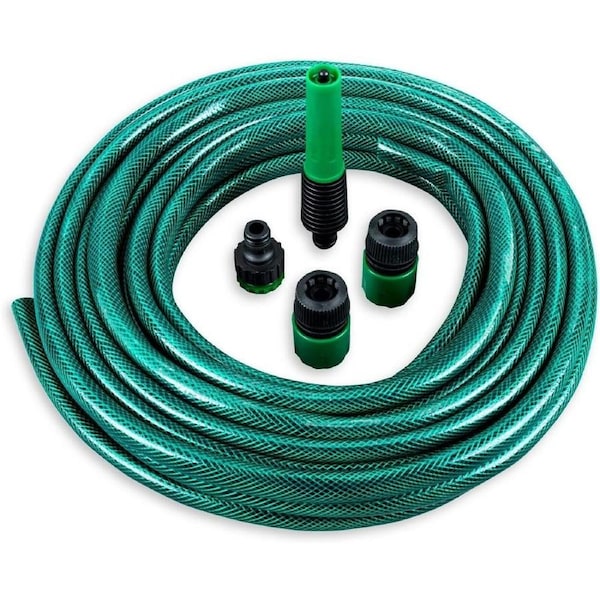 Ozoffer 5PCE / SET Garden Greens? Garden Hose With Connectors All Essentials Set