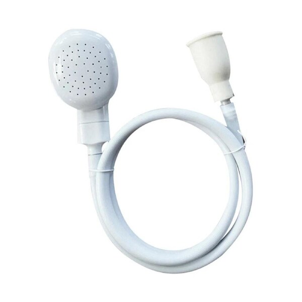 1Pc Hose Extension Shower Spray with Removable Brush Long Lasting