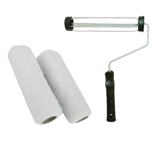 Paint Roller Frame / Wooster 230mm (9") Roller Frame Black & Roller Refill Set