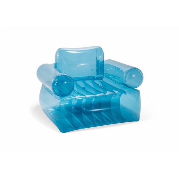 Intex Transparent Blue Inflatable Armchair 66503