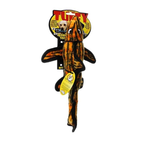 Tuffy Ocean Creature Tiger Shark Interactive Play Dog Squeaker Toy