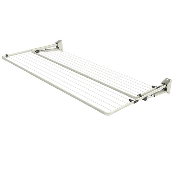 Hills Folding Frame 2.4m Wide Double Clothesline in Surfmist