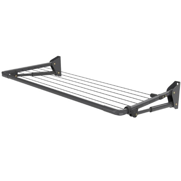 Hills Folding Frame 1.4m Wide Mini Clothesline in Monument