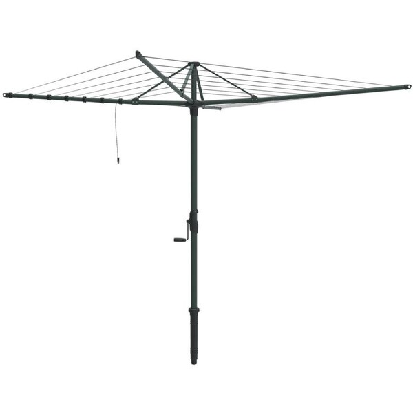 Hills Hoist 7 Line Rotary Clothesline in Monument 48m Line Space 3.6m Head