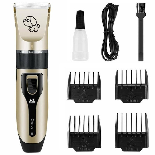 Cat Dog Pet Clippers Hair Electric Clipper Grooming Trimmer Shaver Kit