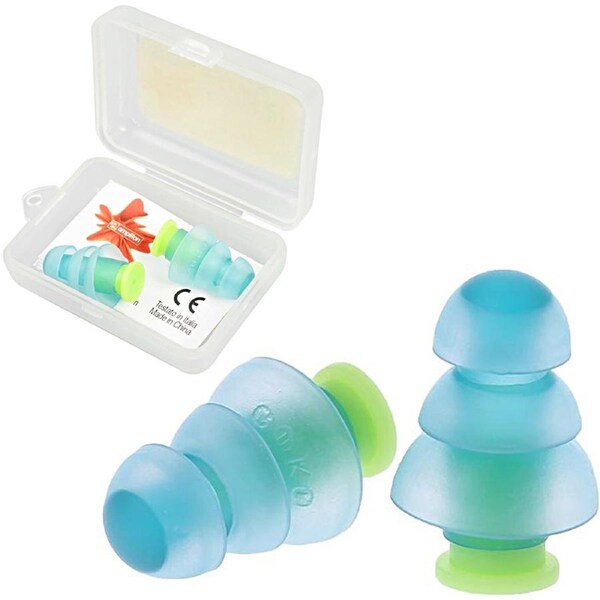 Soft Silicone Ear Plugs Noise Cancelling Hearing Protector Study Sleep