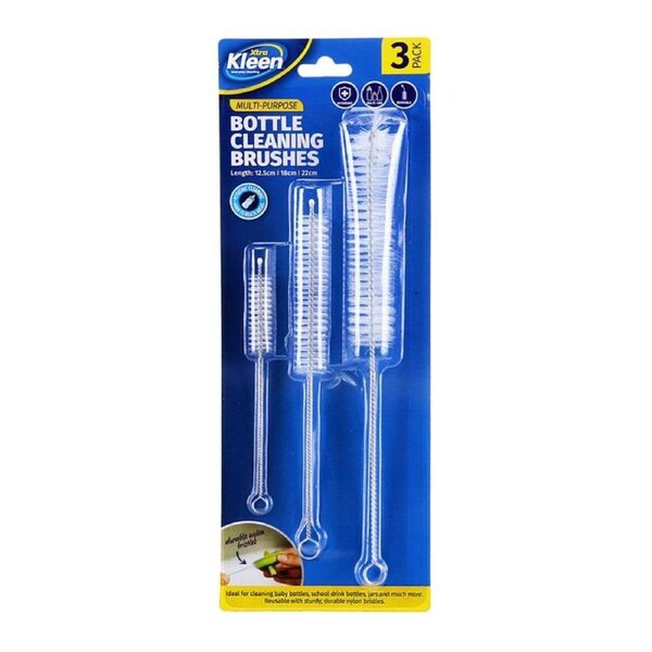 Ozoffer Kitchen Bottle Cleaning Mini Brushes Set Kettle Spout Teapot Nozzle Clean Brush