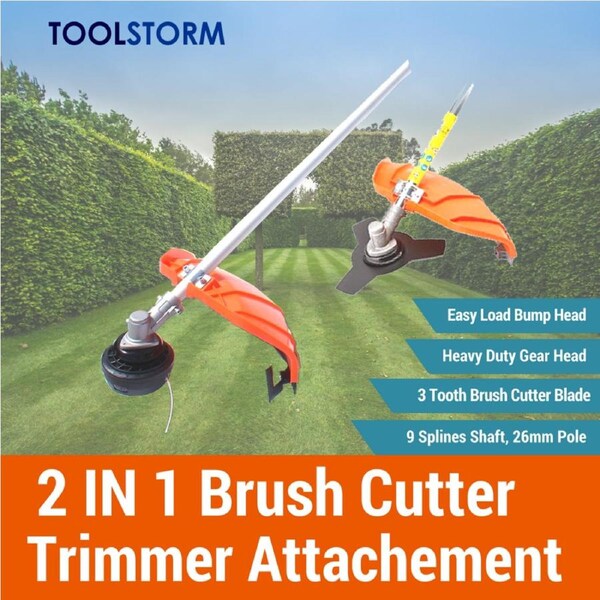 String Trimmer Brush Cutter Attachment Fit Giantz 2 STROKE 4 STROKE Multi Tools Chainsaw Hedge Trimmer