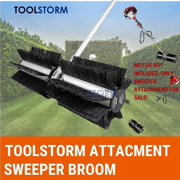 Sweeper Broom Attachment? For TOOLSTORM 4 STROKE Brushcutter Hedge Line Trimmer ChainSaw