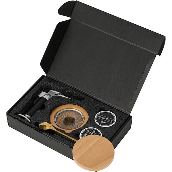 Cocktail Smoker Kit Wooden Chips Smoking Wine Whisky