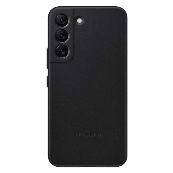 Samsung Leather Cover (Suits Galaxy S22+) - Black