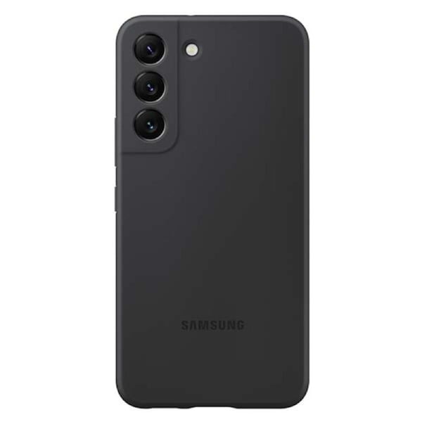 Samsung Silicone Cover (Suits Galaxy S22+) - Black