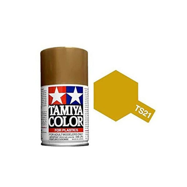 Tamiya 100ml TS-21 Gold Spray Paint 85021