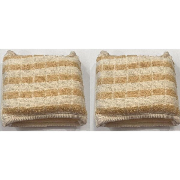 2x Bath Sponge Massage Shower Exfoliating Body Cleaning Scrubber Bathing Brush