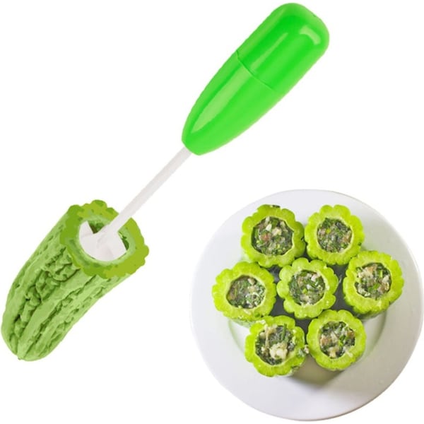 Kitchen Gadget Veggie Drill Digging Corer Cooking Tool Vegetable Spiral Cutter