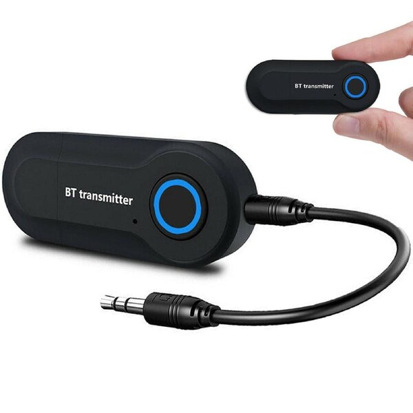 3.5mm Jack Sender Bluetooth 4.2 Audio Adapter Transmitter For Stereo TV PC