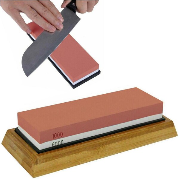 1000/6000 Whetstone Waterstone Knife Sharpening Water Wet Stone Sharpener