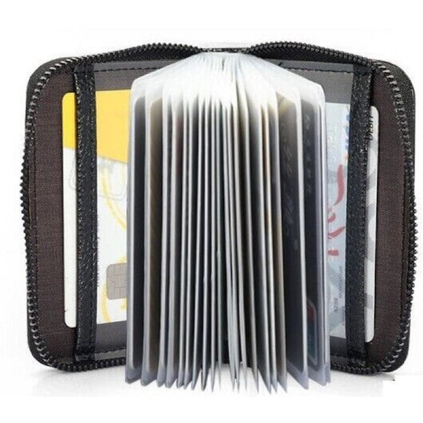 Mini Card Wallet Fashion Leather Business Case Purse ID Credit Card Holder