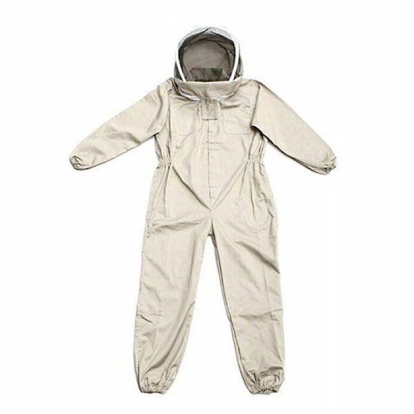 Beekeeping Farm Protective Suit and Gloves - Khaki