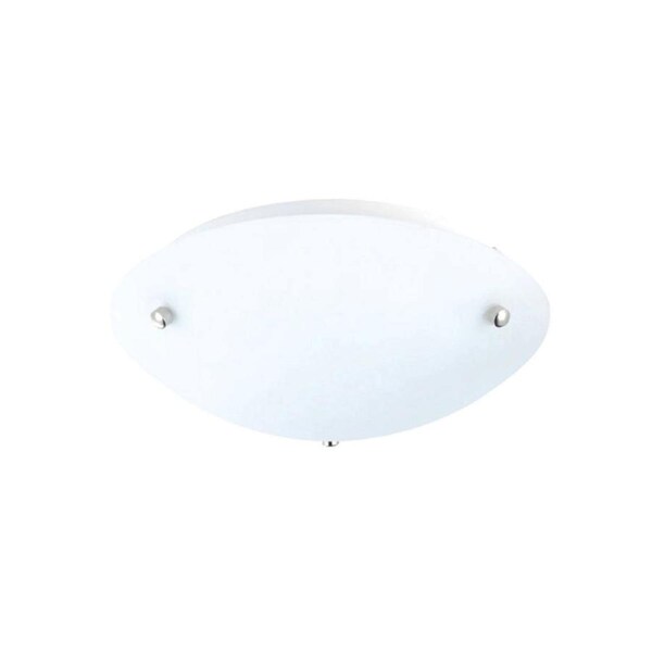 Volute 2 Light Oyster Ceiling Light