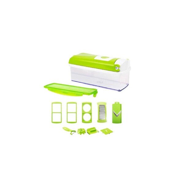 13IN1 A Food Slicer Fruit Cutter Dicer Nicer Container Chopper Peeler Vegetable