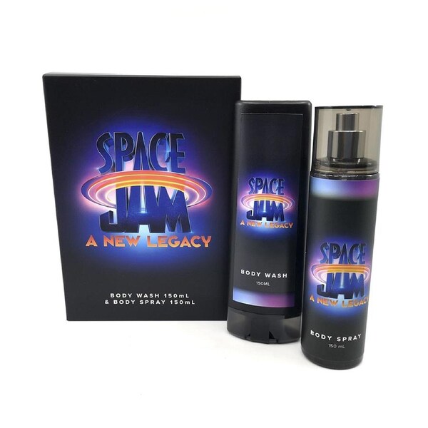 Space Jam A New Legacy Men's 150ml Body Washing Gel & 150ml Body Scent Spray Set