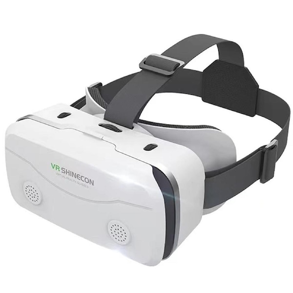 TODO 3D VR Box Glasses Virtual Reality Headset 4.7"- 7.2" Phone VR Headset - White
