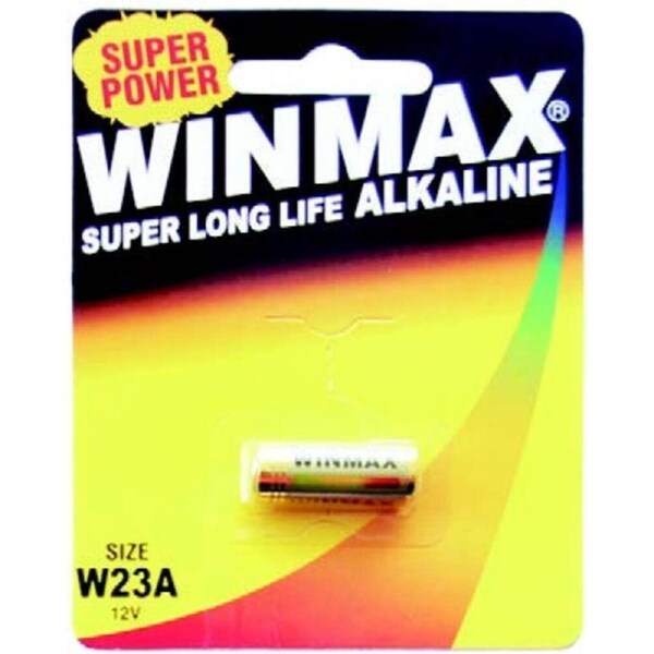 W23A Alkaline Batteries Super Long Life 12V Battery - 1 Pack