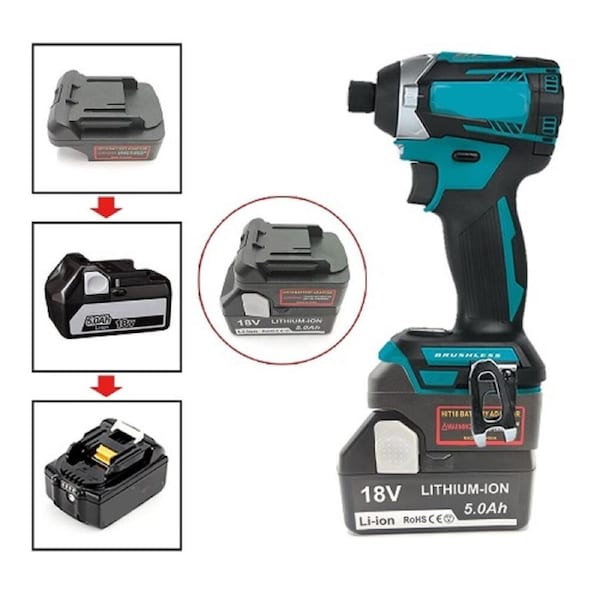 Makita Battery Adapter to Hikoki / Hitachi 18V Li-Ion Battery