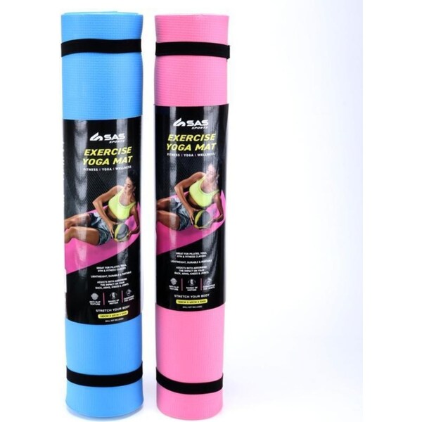 Ozoffer Yoga Mat Tie Straps Lightweight Durable Joint Support 60cm x 180cm Home Master
