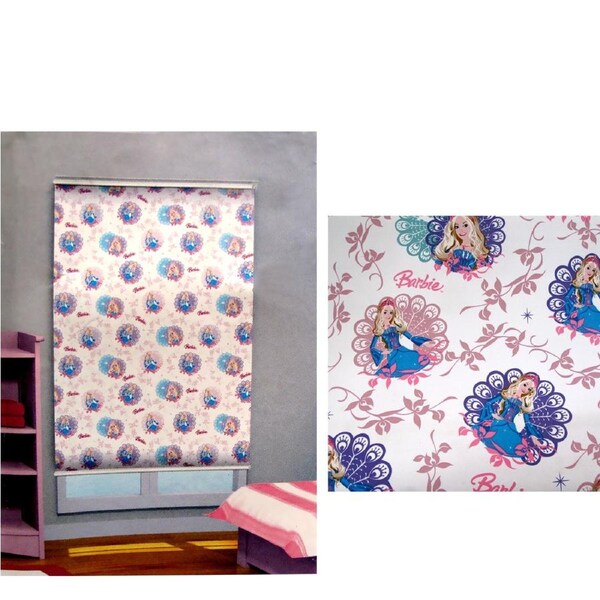 Barbie Blockout Roller Blind 120 x 210 cm