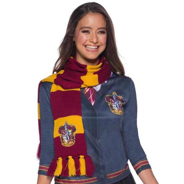 Harry Potter Gryffindor Deluxe Scarf Adult/Unisex One Size Halloween Costume