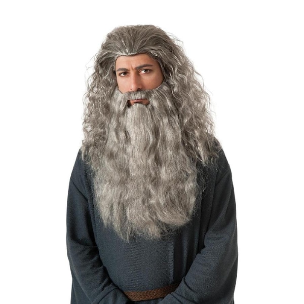 Rubies Gandalf Beard/Wig Hair Kit Adult 5807 Headwear Halloween Party Accessory