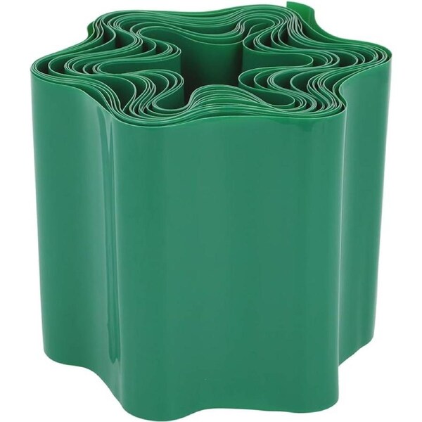 1x Plastic Garden Edging 5M X 10CM Flexible Durable Weatherproof