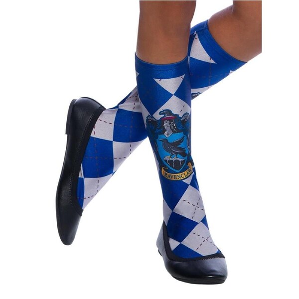 Harry Potter Ravenclaw Knee High Socks Kids/Child Dress Up Party Costume 6-11