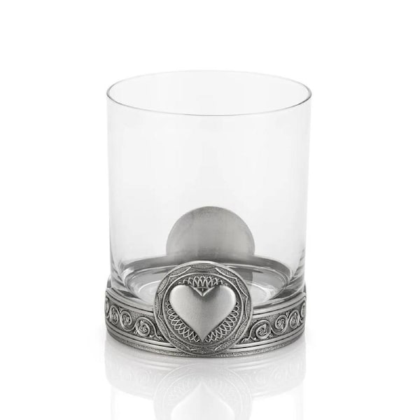 Royal Selangor Ace - Hearts Whisky Tumbler