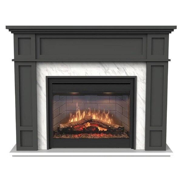 Dimplex Eltham 2kW 26" Electraflame Electric Firebox/Fireplace Heater w/Mantle