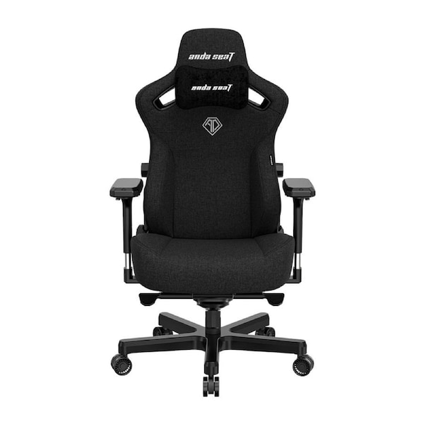 AndaSeat Kaiser 3 Series Premium Gaming Chair XL Office/Work Seat Black Fabric