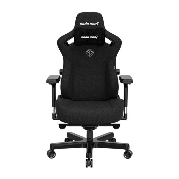 AndaSeat Kaiser 3 Series Premium Gaming Chair Large Office Seat Black Fabric