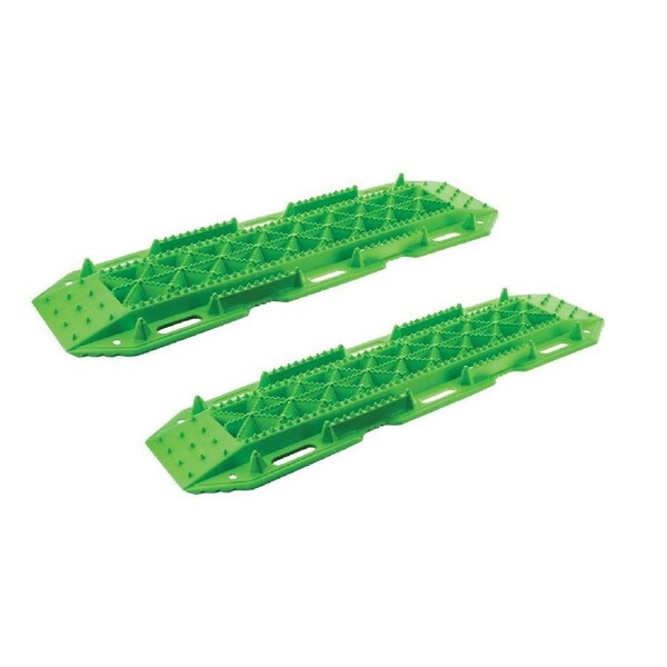 2pc Hulk 4x4 HU100B Offroad 4WD Sand/Mud/Snow Rescue/Recovery Tracks Nylon Green